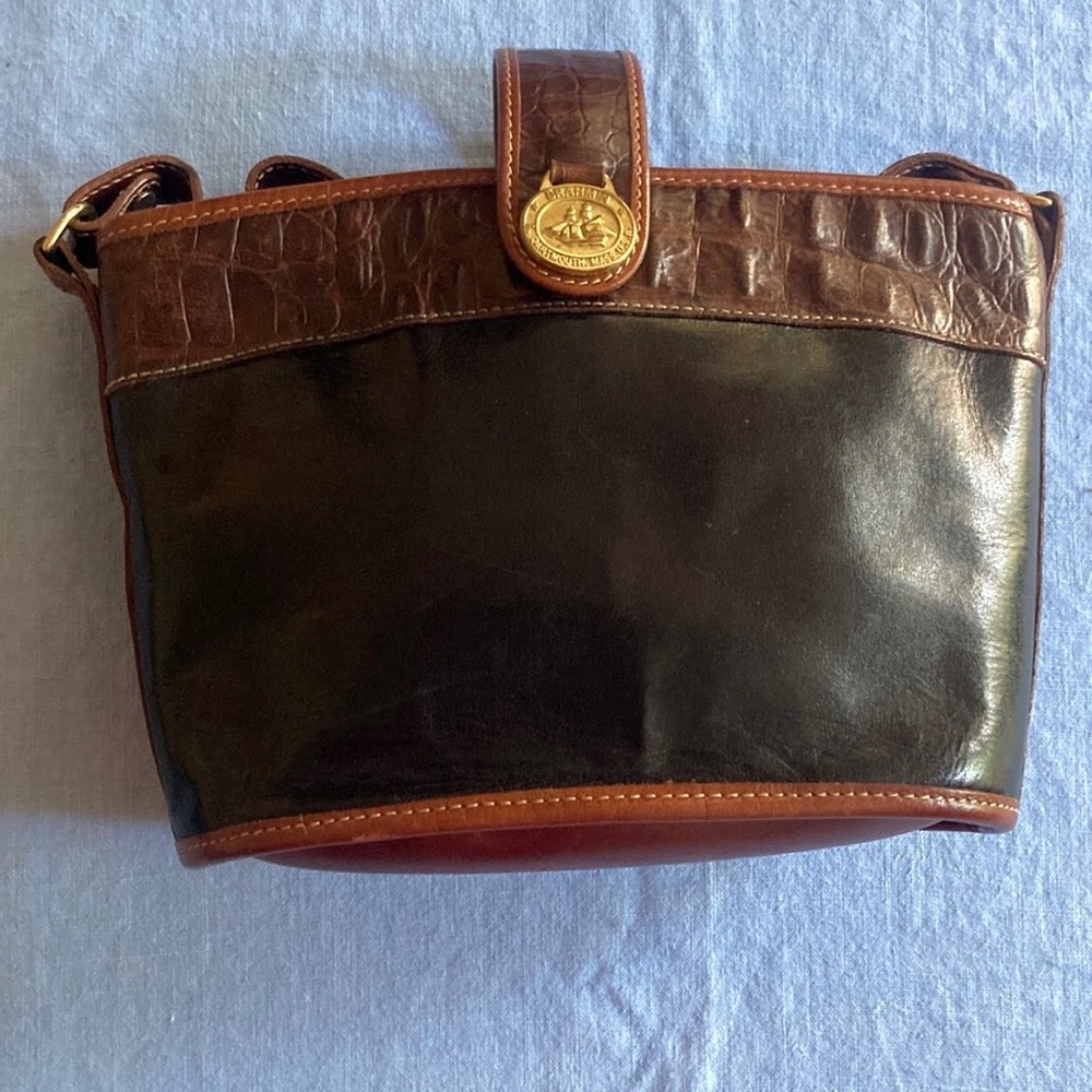 COPY - Brahmin Embossed Leather Handbag